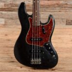 Fender Jazz Bass Black Refin 1966 - The Guitar Rescue-The Guitar Rescue