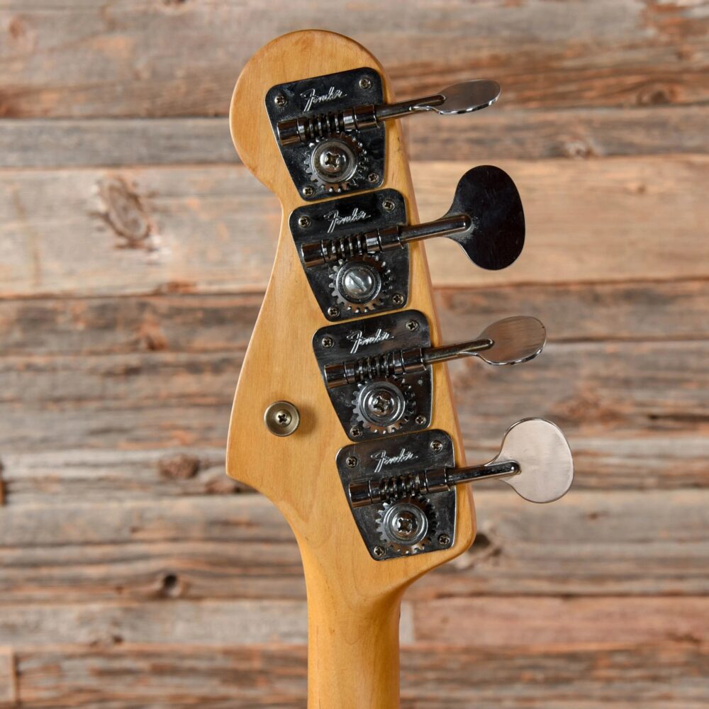 Fender Jazz Bass Black Refin 1966 - The Guitar Rescue-The Guitar Rescue