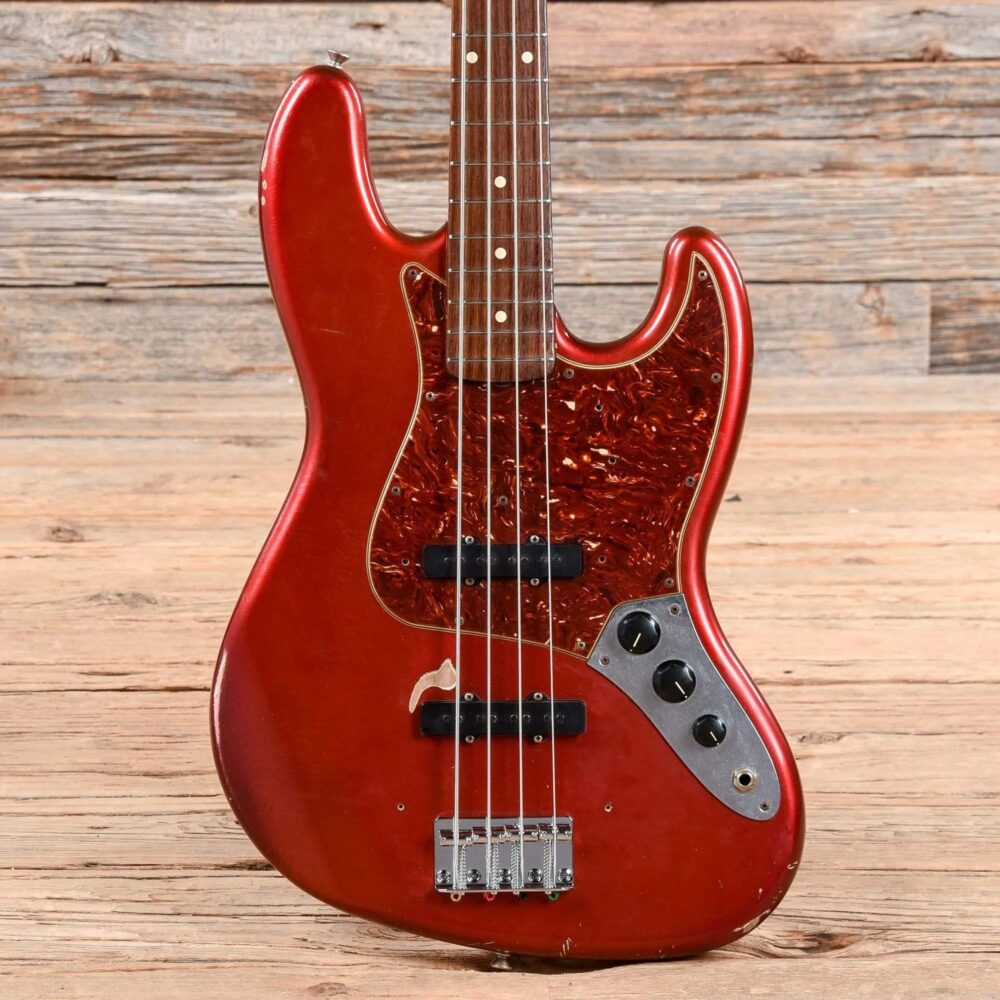 Fender Jazz Bass Faded Candy Apple Red 2011 - The Guitar Rescue-The Guitar Rescue