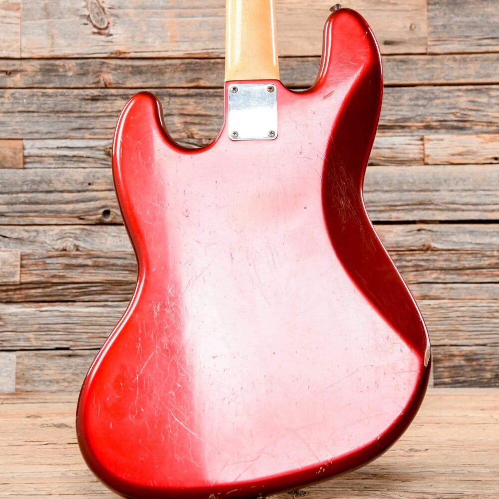 Fender Jazz Bass Faded Candy Apple Red 2011 - The Guitar Rescue-The Guitar Rescue