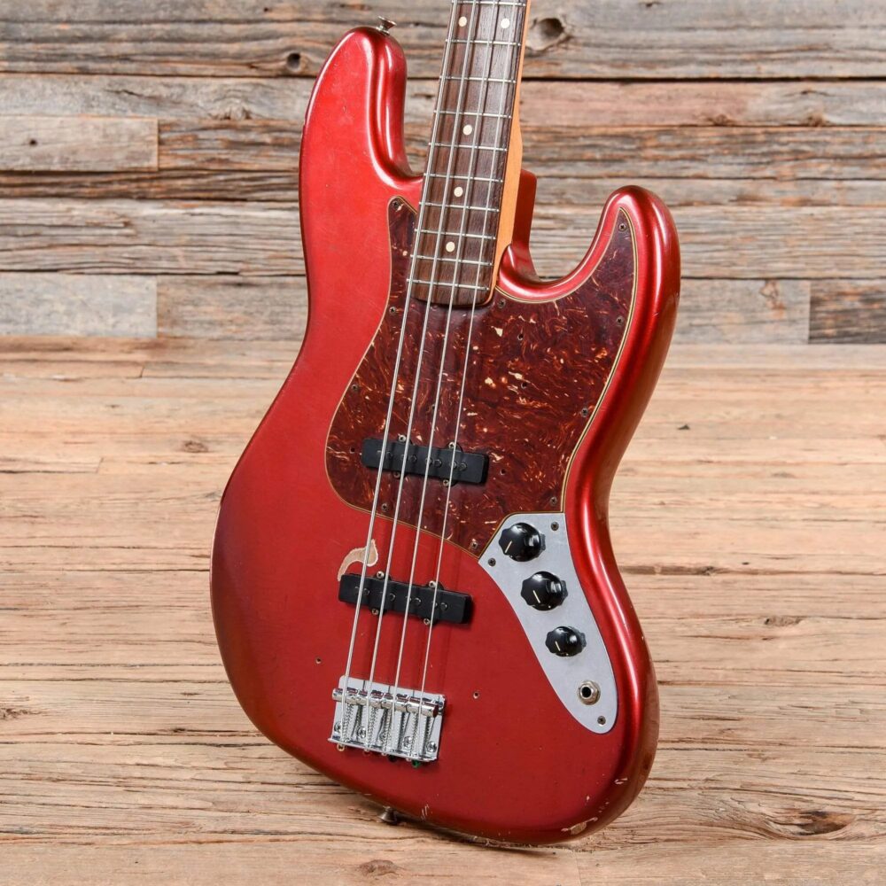 Fender Jazz Bass Faded Candy Apple Red 2011 - The Guitar Rescue-The Guitar Rescue