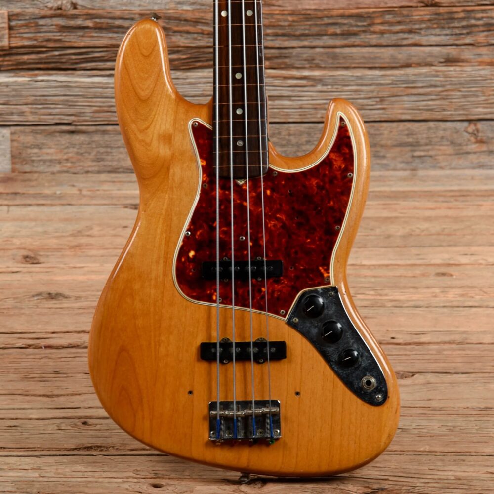 Fender Jazz Bass Natural 1965 - The Guitar Rescue-The Guitar Rescue