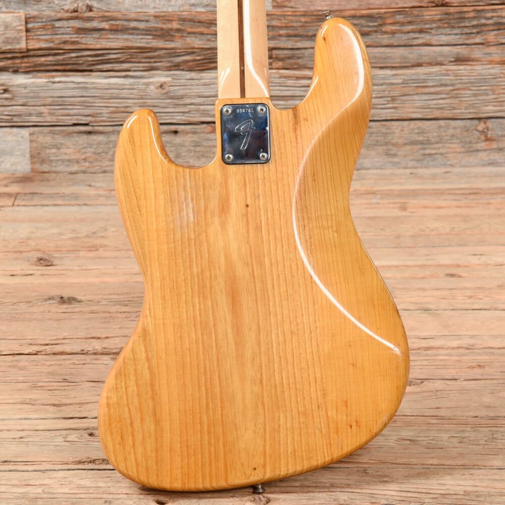 Fender Jazz Bass Natural 1972 - The Guitar Rescue-The Guitar Rescue