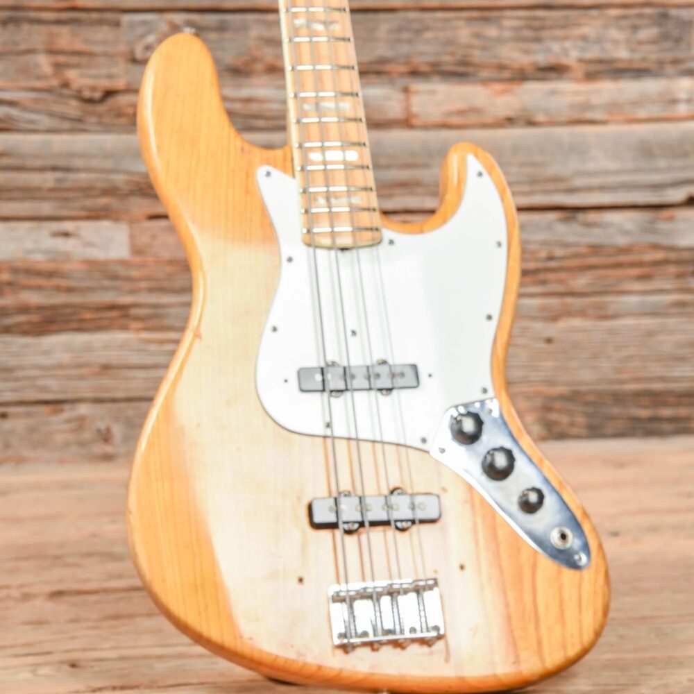 Fender Jazz Bass Natural 1972 - The Guitar Rescue-The Guitar Rescue