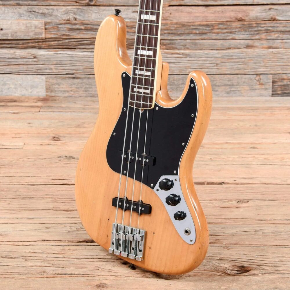 Fender Jazz Bass Natural 1974 - The Guitar Rescue-The Guitar Rescue