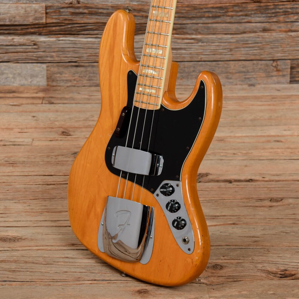 Fender Jazz Bass Natural 1977 - The Guitar Rescue-The Guitar Rescue