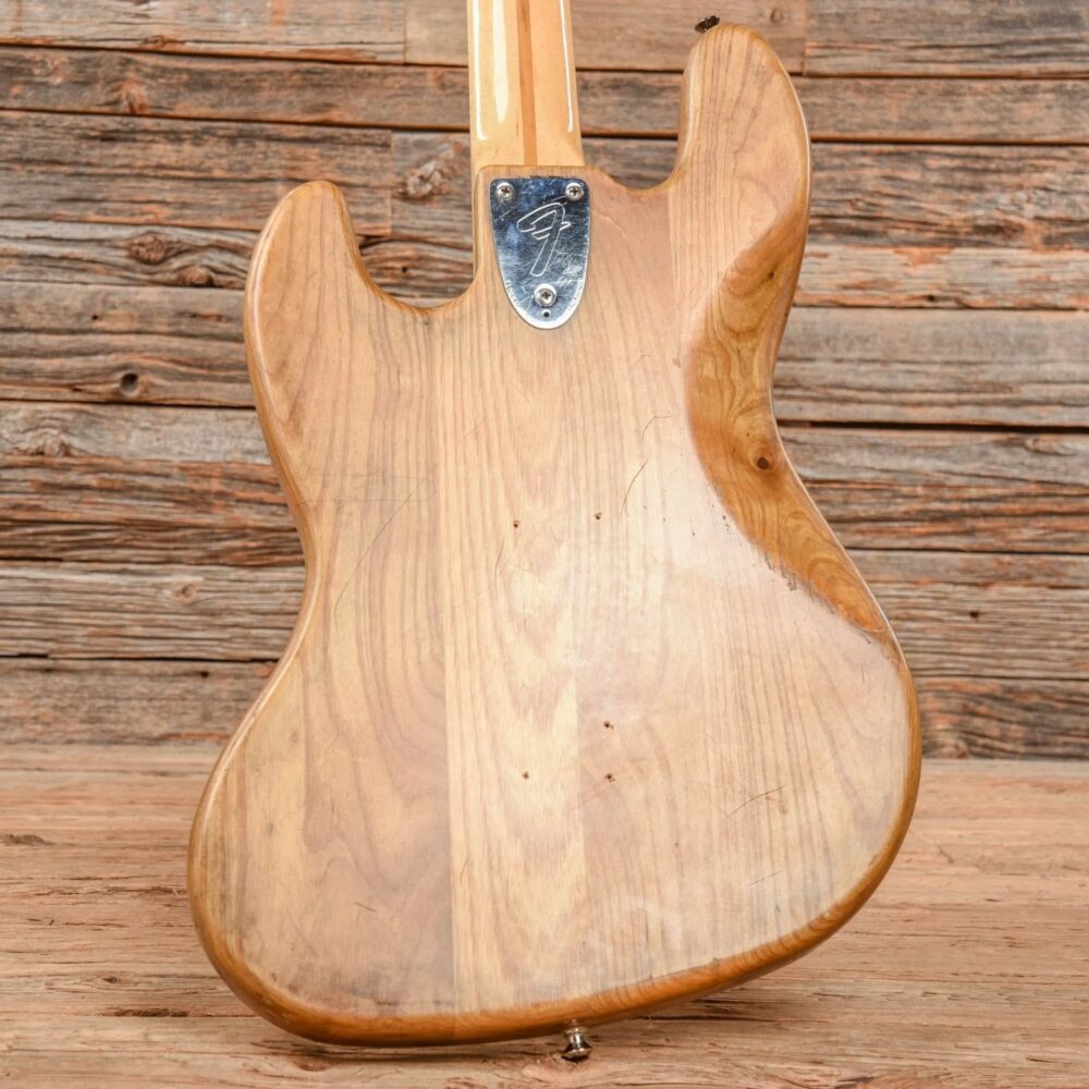 Fender Jazz Bass Natural Refin 1978 - The Guitar Rescue-The Guitar Rescue