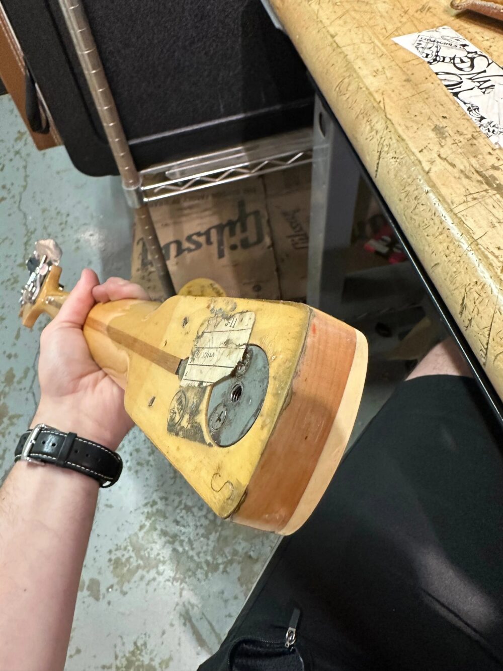 Fender Jazz Bass Natural Refin 1978 - The Guitar Rescue-The Guitar Rescue