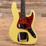 Fender Jazz Bass Olympic White Refin 1965 - The Guitar Rescue-The Guitar Rescue