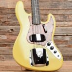 Fender Jazz Bass Olympic White Refin 1965 - The Guitar Rescue-The Guitar Rescue