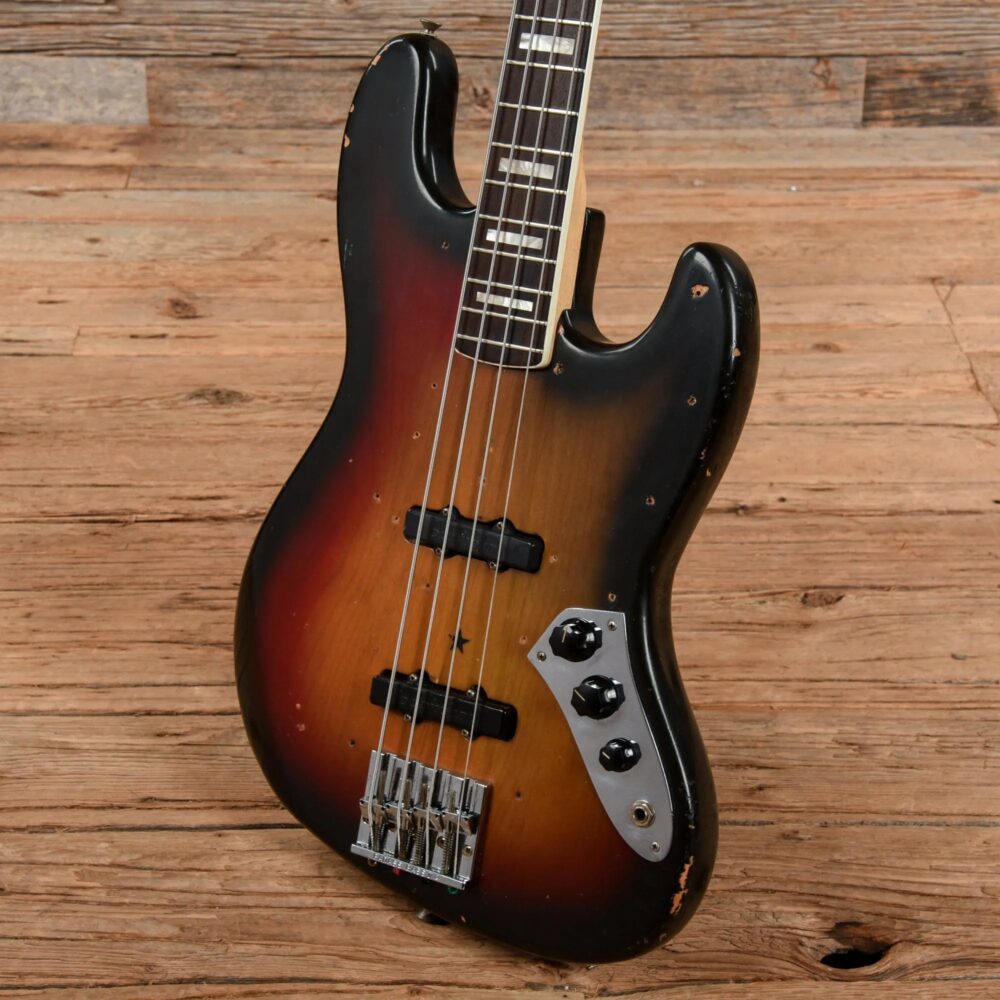 Fender Jazz Bass Sunburst 1975 - The Guitar Rescue-The Guitar Rescue