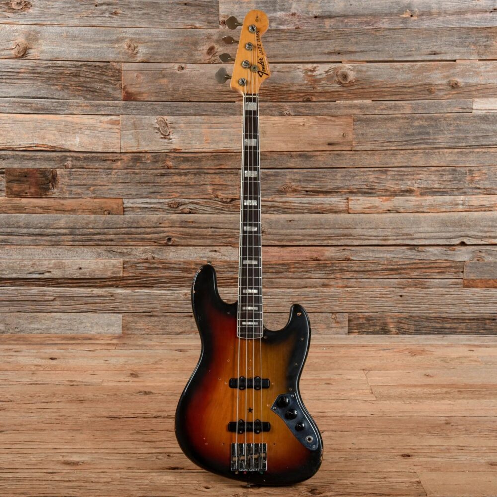 Fender Jazz Bass Sunburst 1975 - The Guitar Rescue-The Guitar Rescue