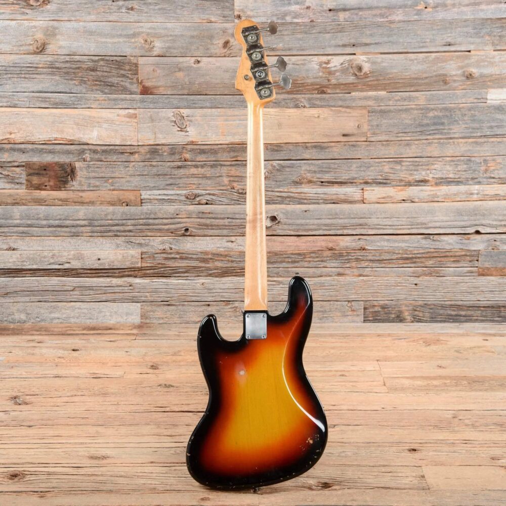 Fender Jazz Bass Sunburst Refin 1962 - The Guitar Rescue-The Guitar Rescue