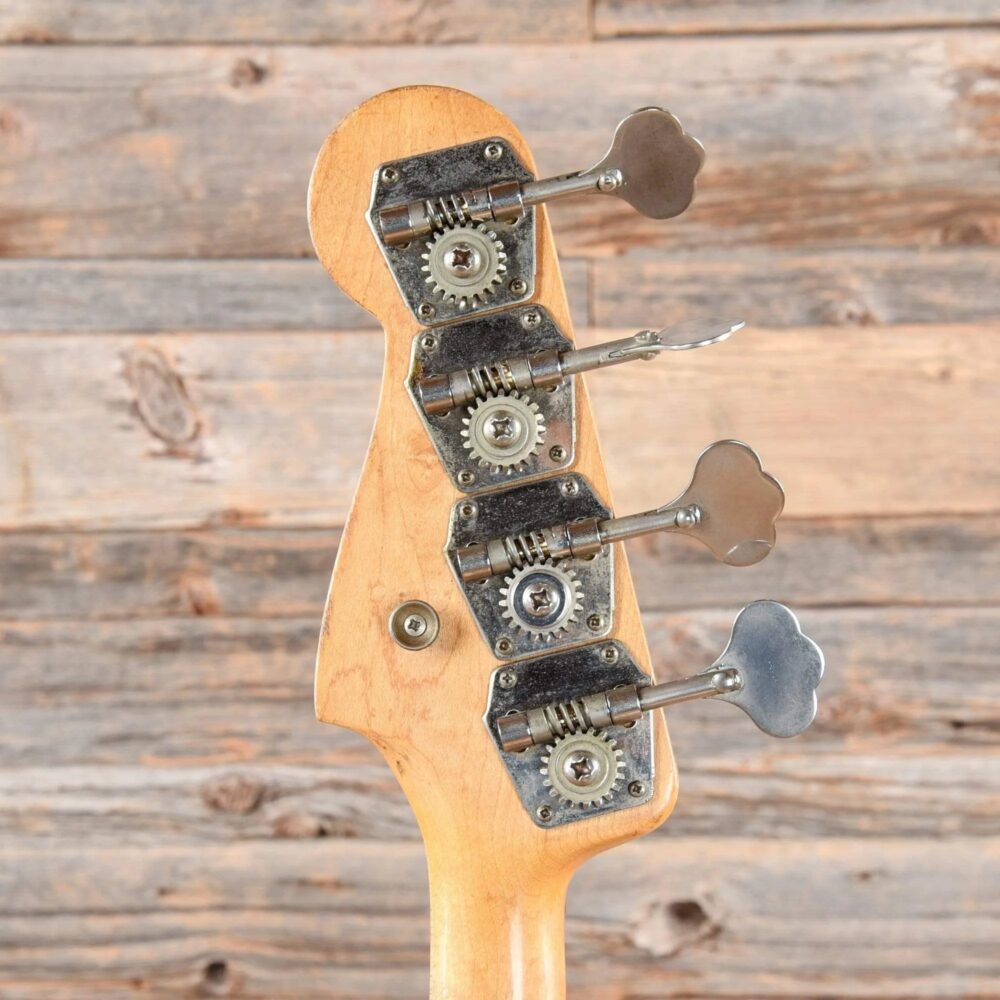 Fender Jazz Bass Sunburst Refin 1962 - The Guitar Rescue-The Guitar Rescue