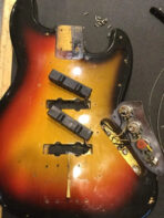 Fender Jazz Bass Sunburst Refin 1962 - The Guitar Rescue-The Guitar Rescue