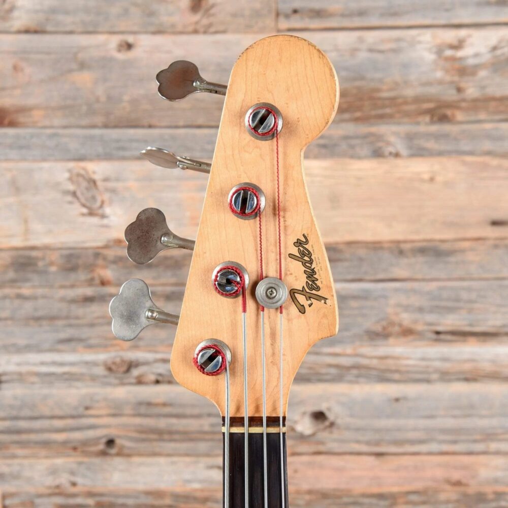 Fender Jazz Bass Sunburst Refin 1962 - The Guitar Rescue-The Guitar Rescue