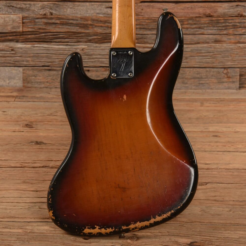 Fender Jazz Bass w/1966 Neck and 1974 Body Sunburst - The Guitar Rescue-The Guitar Rescue