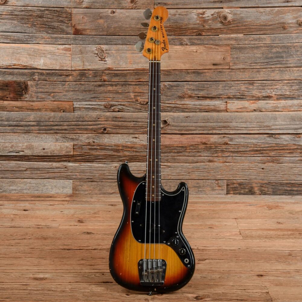 Fender Mustang Bass Sunburst 1977 - The Guitar Rescue-The Guitar Rescue
