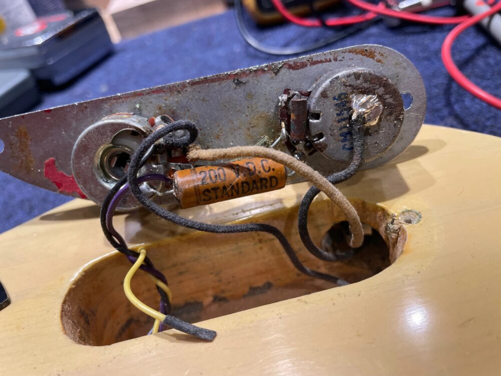 Fender Precision Bass 1953 Blonde Refin Blonde 1953 - The Guitar Rescue-The Guitar Rescue