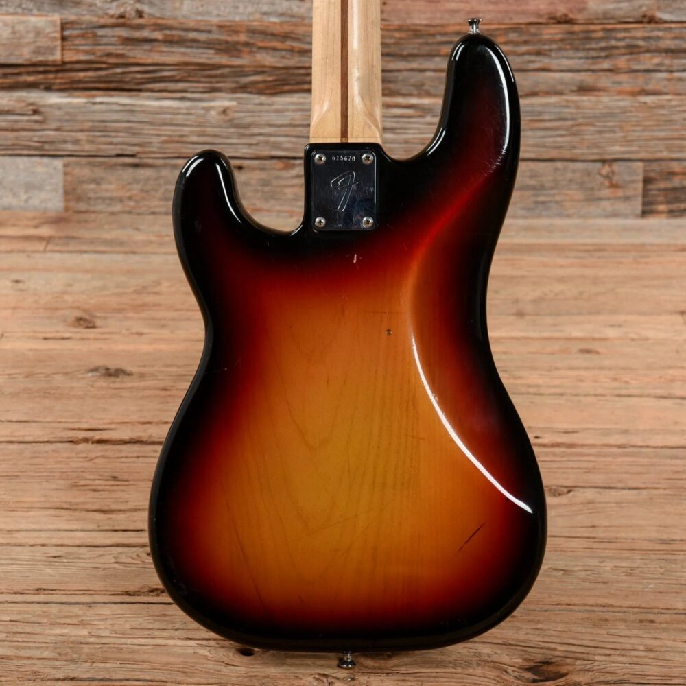 Fender Precision Bass 3-Color Sunburst 1975 - The Guitar Rescue-The Guitar Rescue