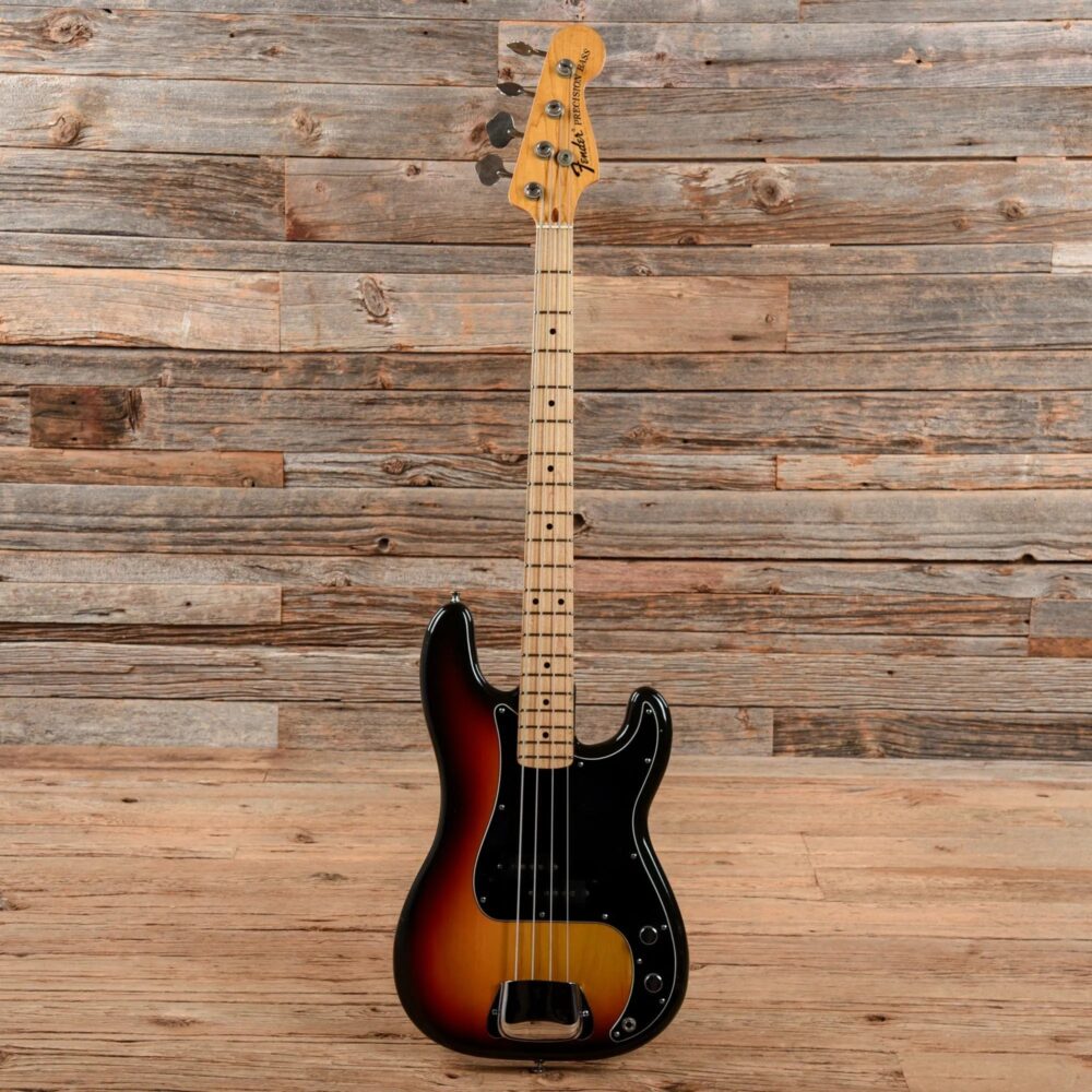 Fender Precision Bass 3-Color Sunburst 1975 - The Guitar Rescue-The Guitar Rescue