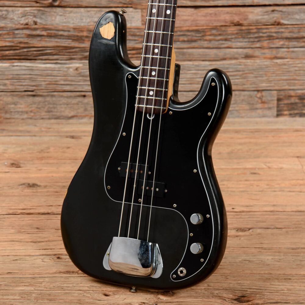 Fender Precision Bass Black 1979 - The Guitar Rescue-The Guitar Rescue