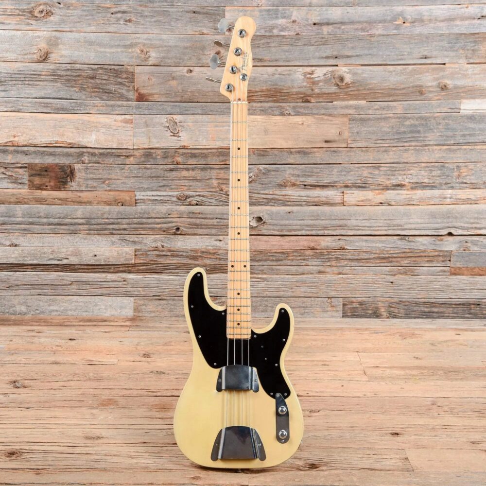 Fender Precision Bass Blonde Refin 1953 - The Guitar Rescue-The Guitar Rescue
