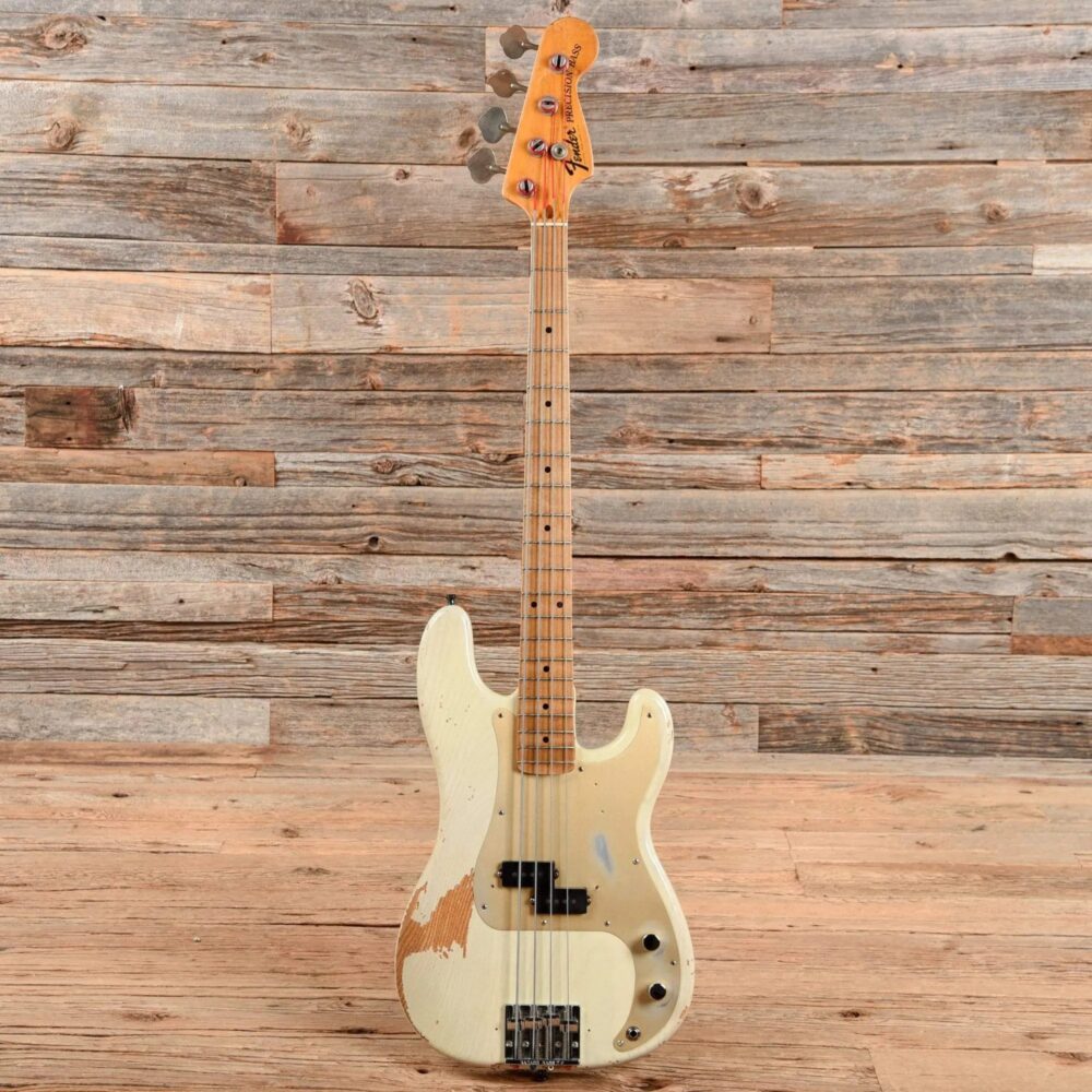Fender Precision Bass Blonde Refin 1973 - The Guitar Rescue-The Guitar Rescue