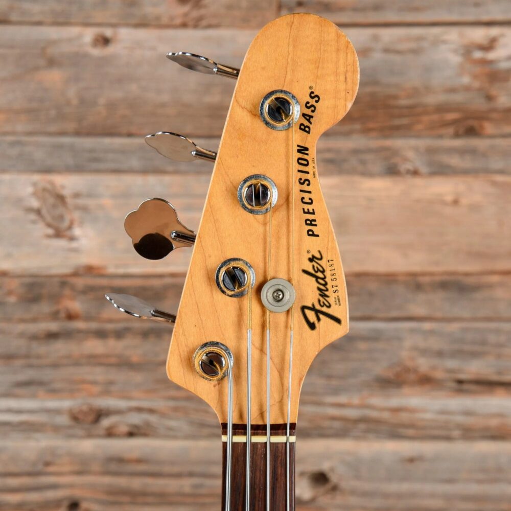 Fender Precision Bass Fretless Black 1977 - The Guitar Rescue-The Guitar Rescue