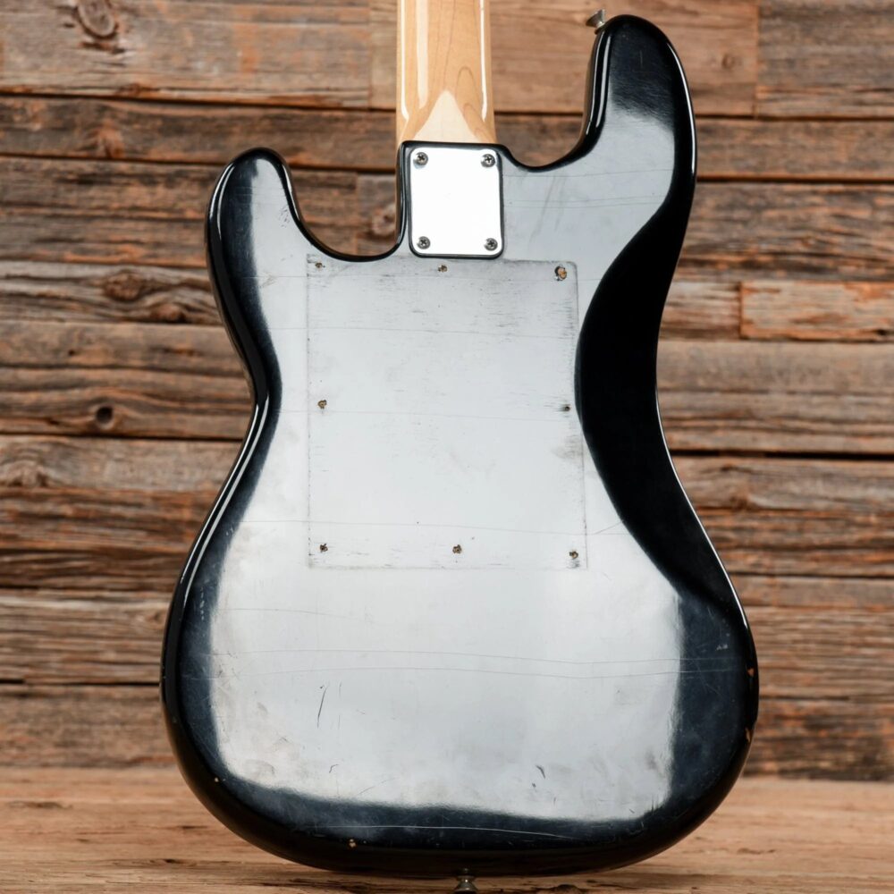 Fender Precision Bass Fretless Black 1977 - The Guitar Rescue-The Guitar Rescue
