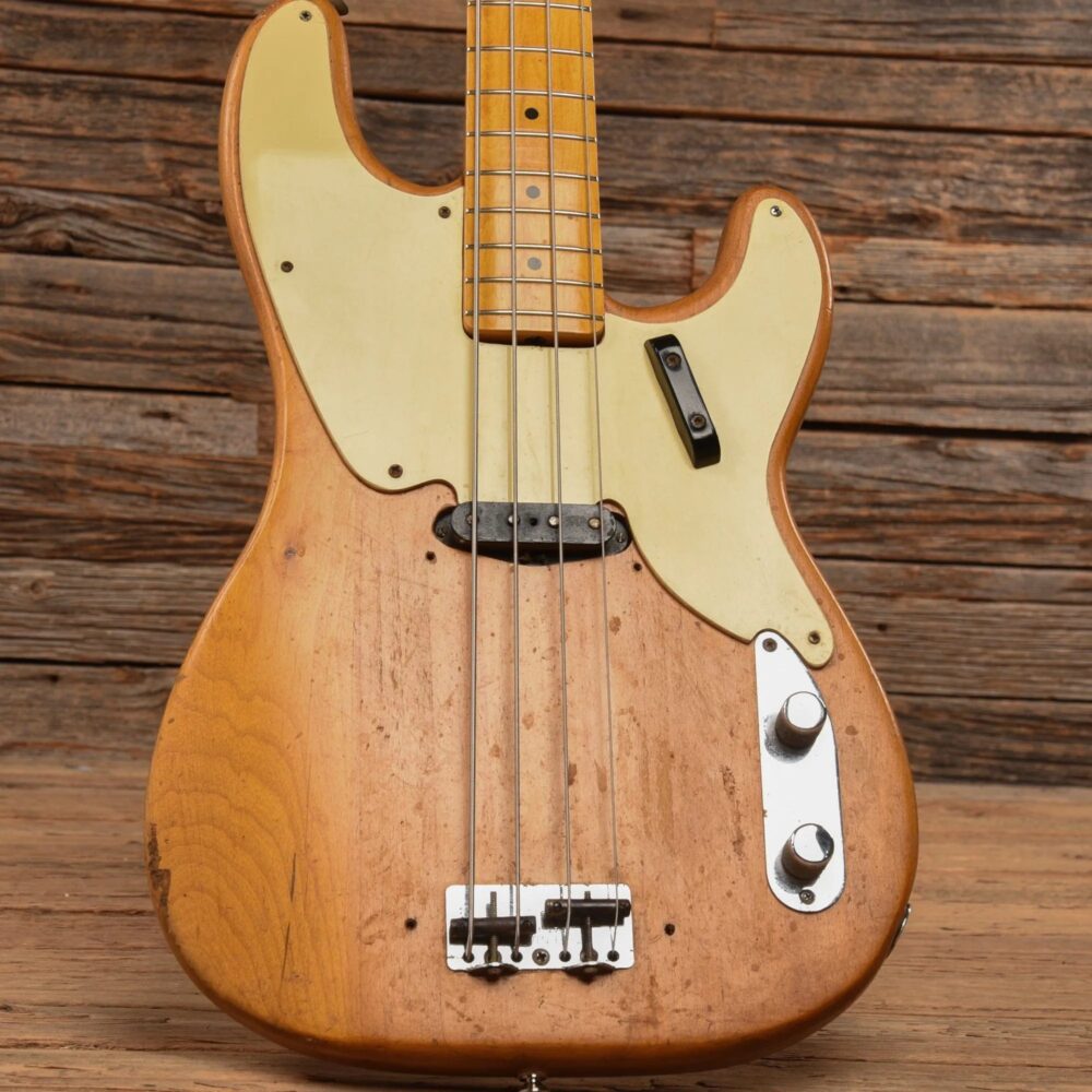 Fender Precision Bass Natural 1956 - The Guitar Rescue-The Guitar Rescue