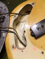 Fender Precision Bass Olympic White 1965 - The Guitar Rescue-The Guitar Rescue