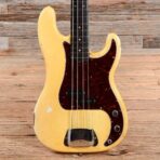 Fender Precision Bass Olympic White 1965 - The Guitar Rescue-The Guitar Rescue
