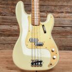 Fender Precision Bass Olympic White Refin 1958 - The Guitar Rescue-The Guitar Rescue