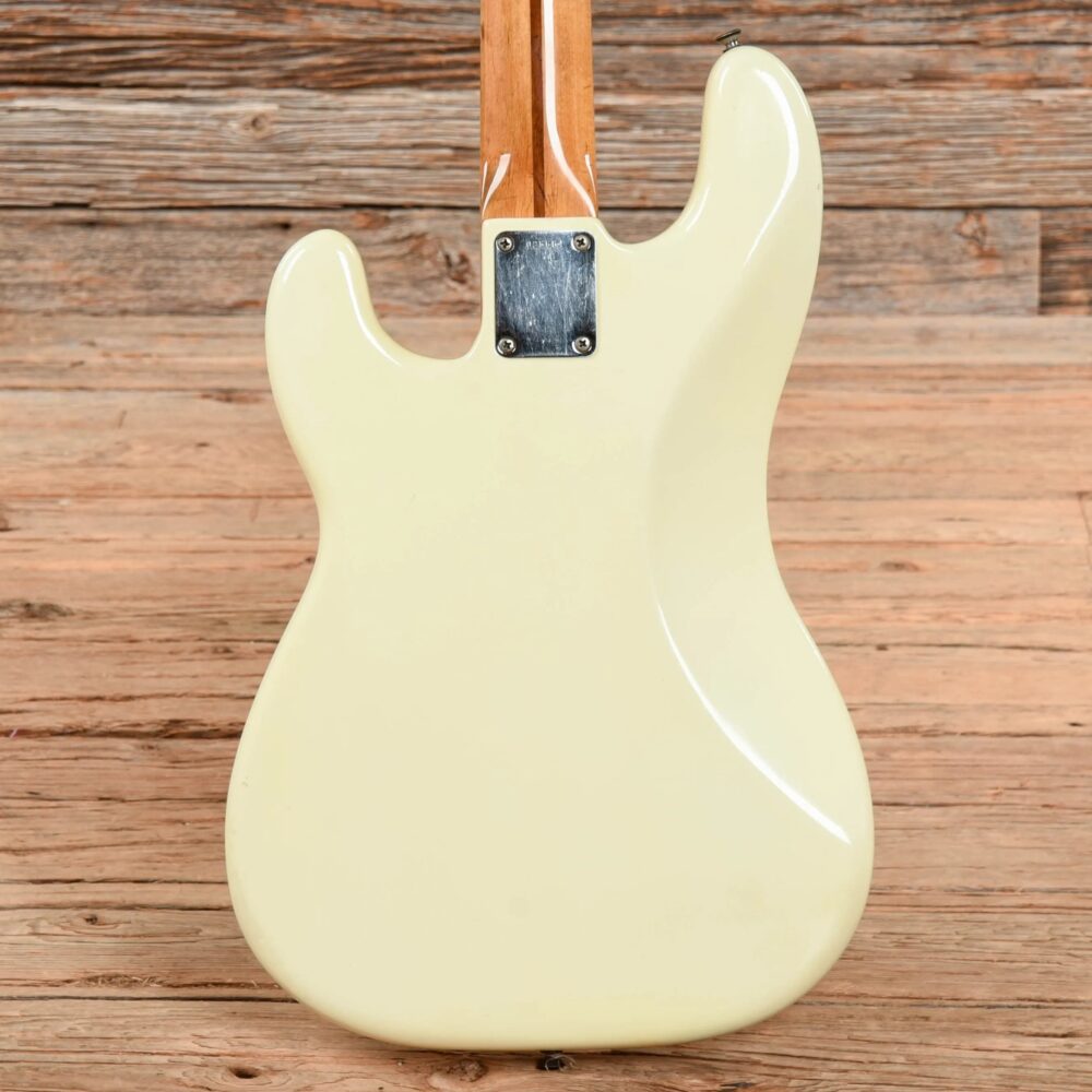 Fender Precision Bass Olympic White Refin 1958 - The Guitar Rescue-The Guitar Rescue