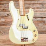 Fender Precision Bass Olympic White Refin 1958 - The Guitar Rescue-The Guitar Rescue