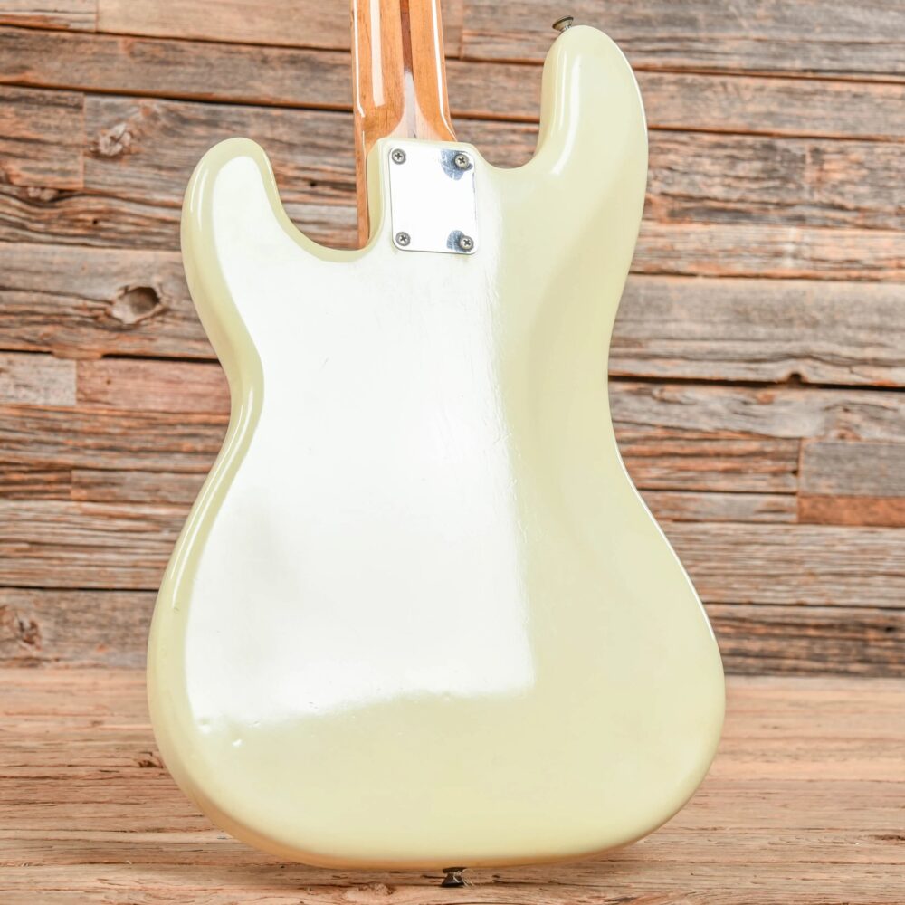 Fender Precision Bass Olympic White Refin 1958 - The Guitar Rescue-The Guitar Rescue