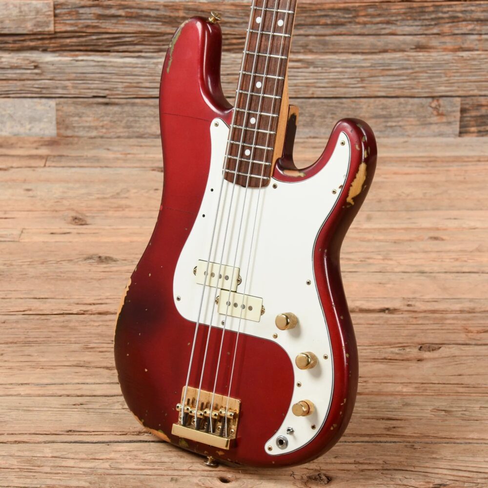 Fender Precision Bass Special Candy Apple Red 1988 - The Guitar Rescue-The Guitar Rescue