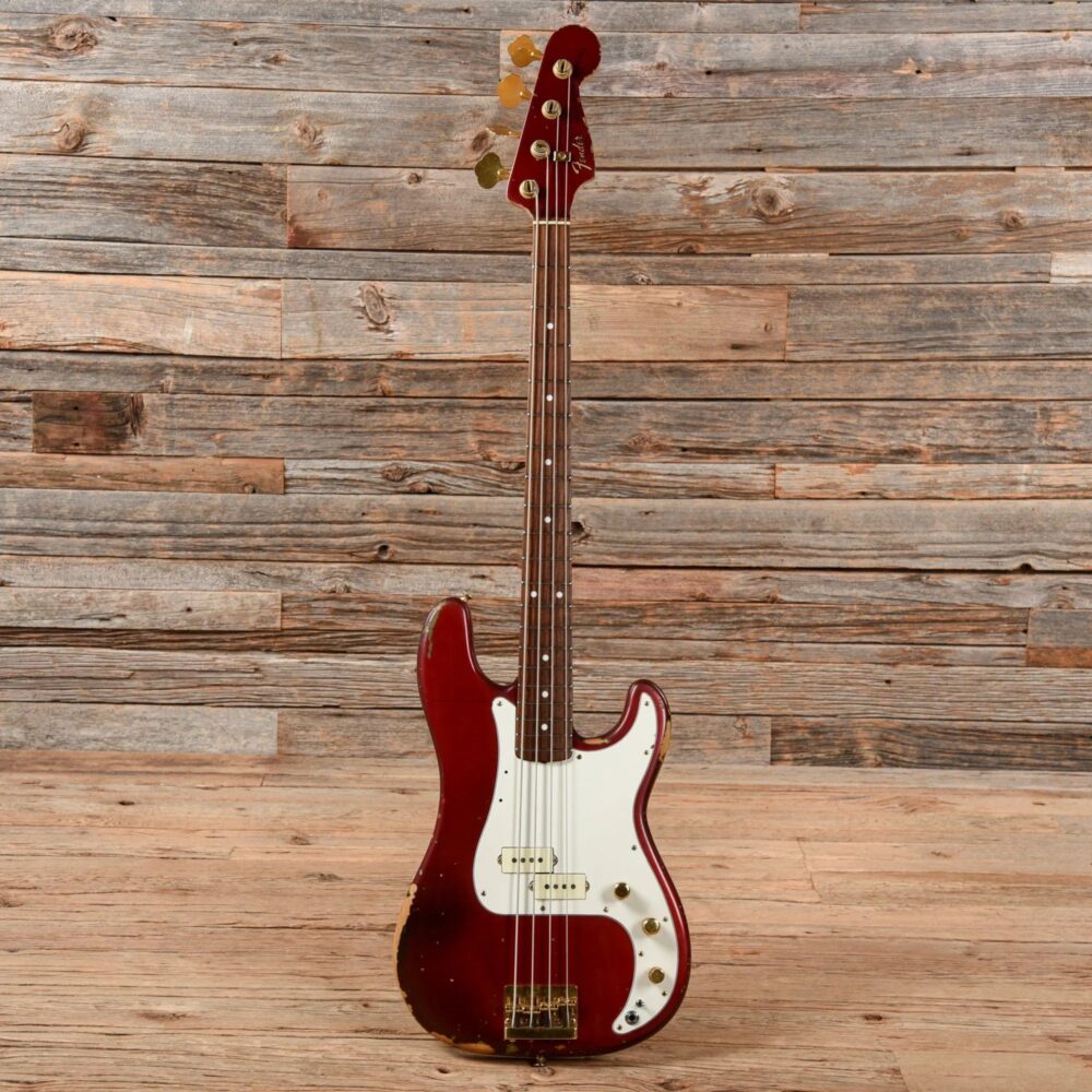Fender Precision Bass Special Candy Apple Red 1988 - The Guitar Rescue-The Guitar Rescue