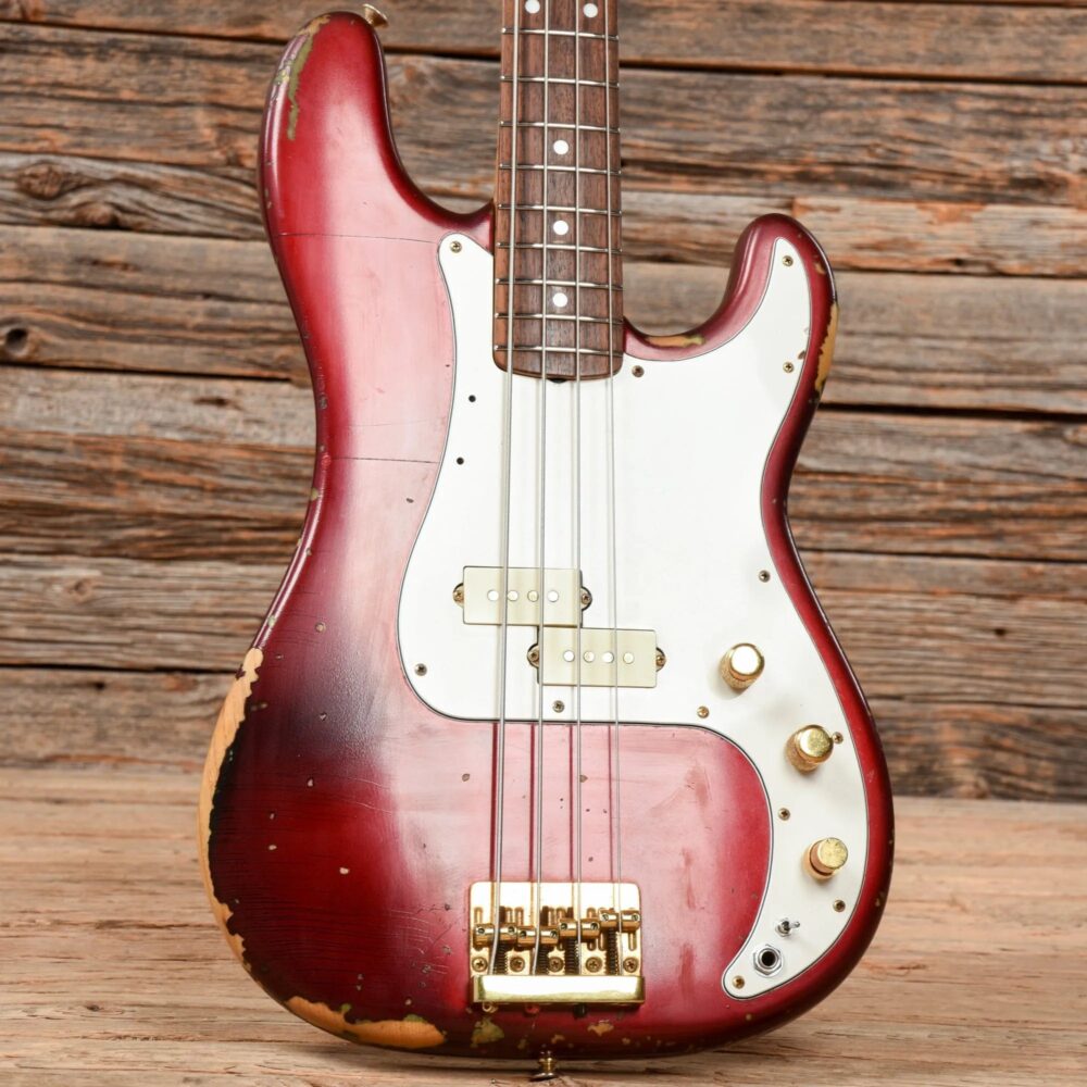 Fender Precision Bass Special Candy Apple Red 1988 - The Guitar Rescue-The Guitar Rescue