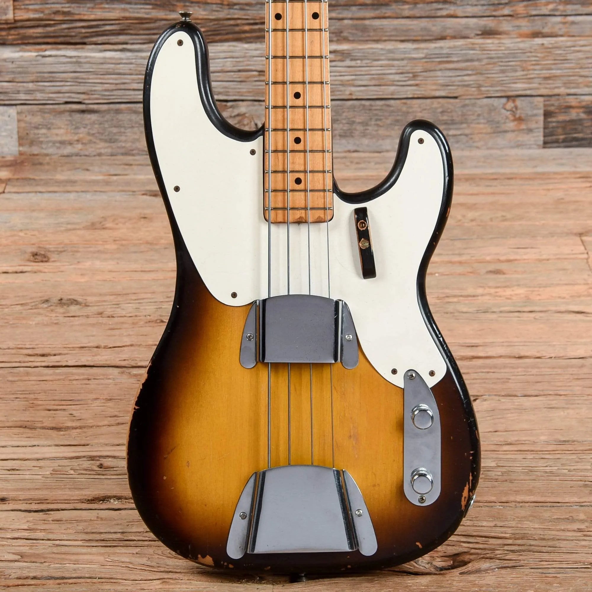 fender-bass-guitars-4-string-fender-precision-bass-sunburst-1957-4262296-28430569472135 Fender Precision Bass Sunburst 1957 - The Guitar Rescue-The Guitar Rescue