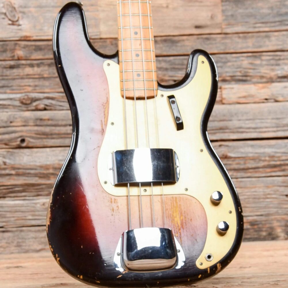 Fender Precision Bass Sunburst 1959 - The Guitar Rescue-The Guitar Rescue