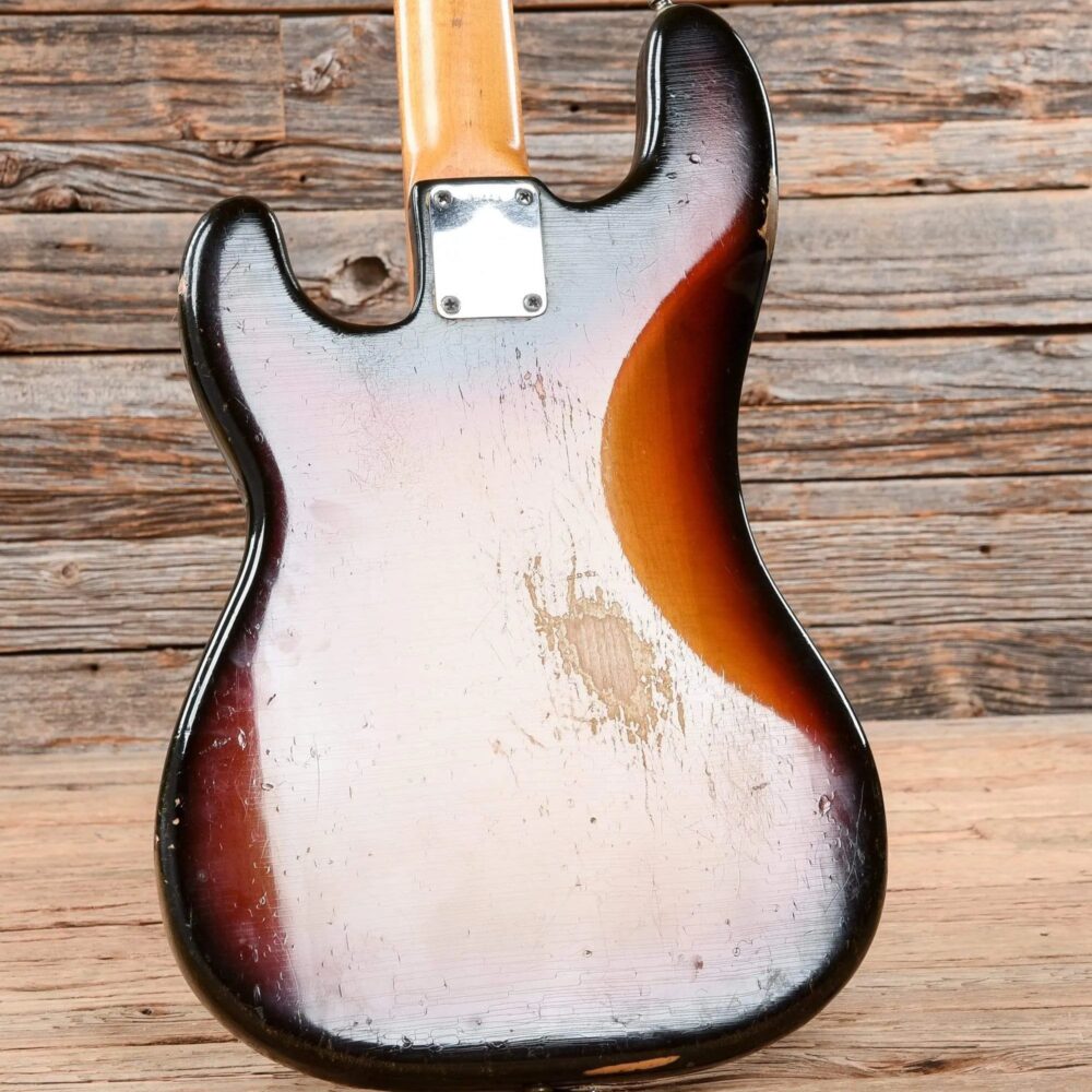 Fender Precision Bass Sunburst 1962 - The Guitar Rescue-The Guitar Rescue