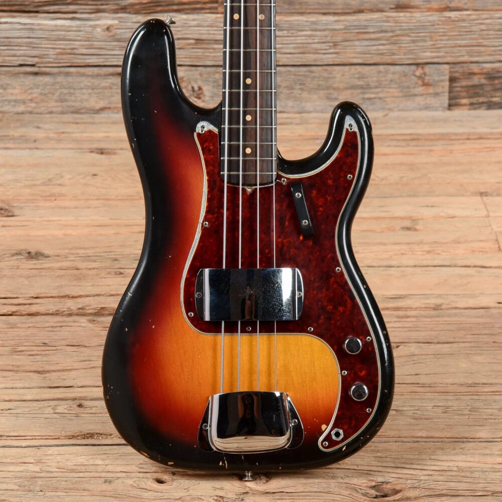 Fender Precision Bass Sunburst 1964 - The Guitar Rescue-The Guitar Rescue