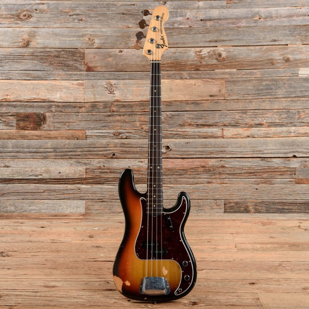 Fender Precision Bass Sunburst 1969 - The Guitar Rescue-The Guitar Rescue