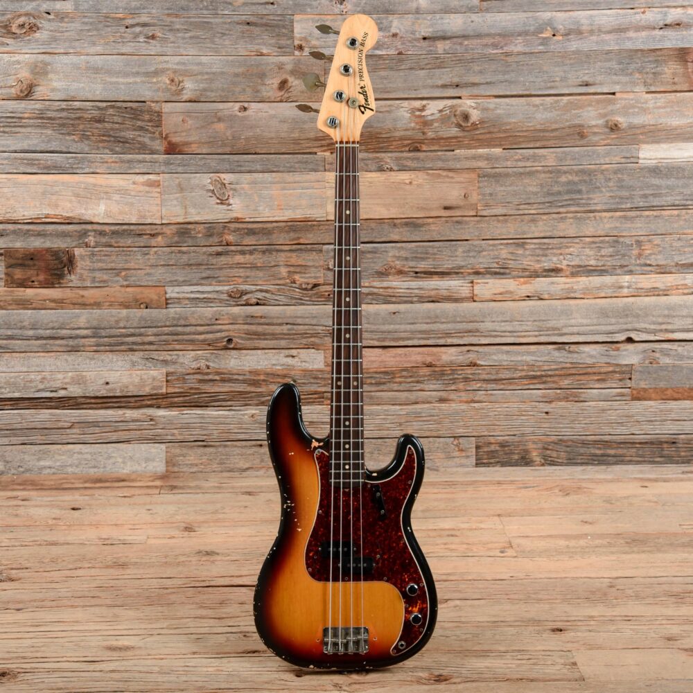 Fender Precision Bass Sunburst 1969 - The Guitar Rescue-The Guitar Rescue