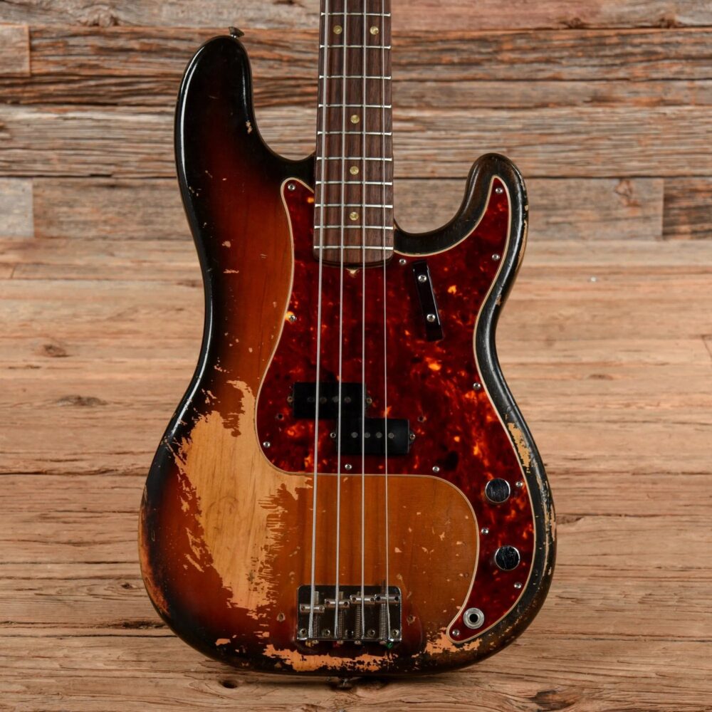 Fender Precision Bass Sunburst 1970 - The Guitar Rescue-The Guitar Rescue