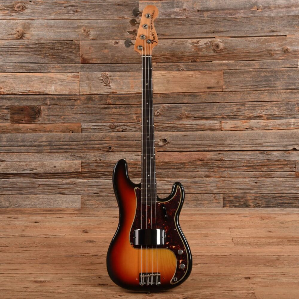 Fender Precision Bass Sunburst 1971 - The Guitar Rescue-The Guitar Rescue