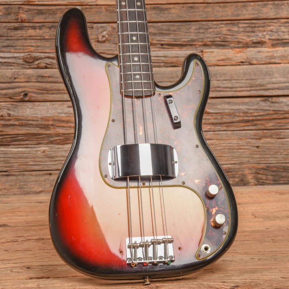 Fender Precision Bass Sunburst 1971 - The Guitar Rescue-The Guitar Rescue
