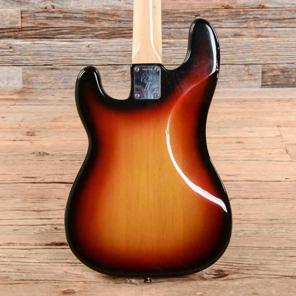 Fender Precision Bass Sunburst 1972 - The Guitar Rescue-The Guitar Rescue